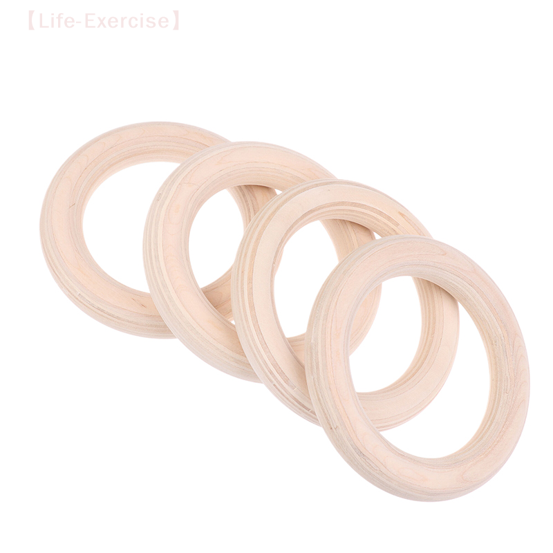 Gymnastic Ring Wood - 2 Pz/paia Anello di Legno Portatile