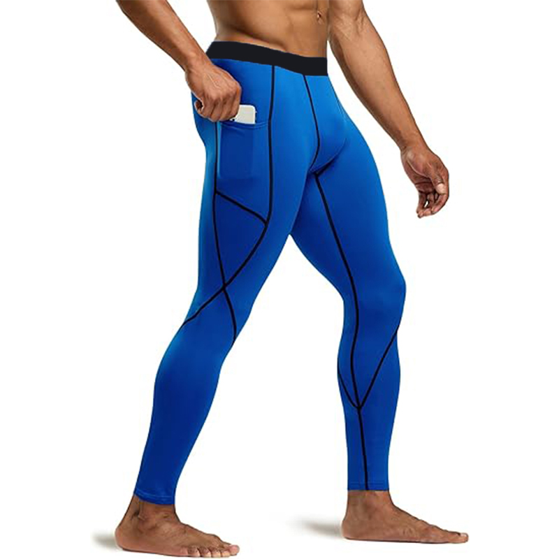Crossfit Ga - Leggings da corsa da uomo Collant