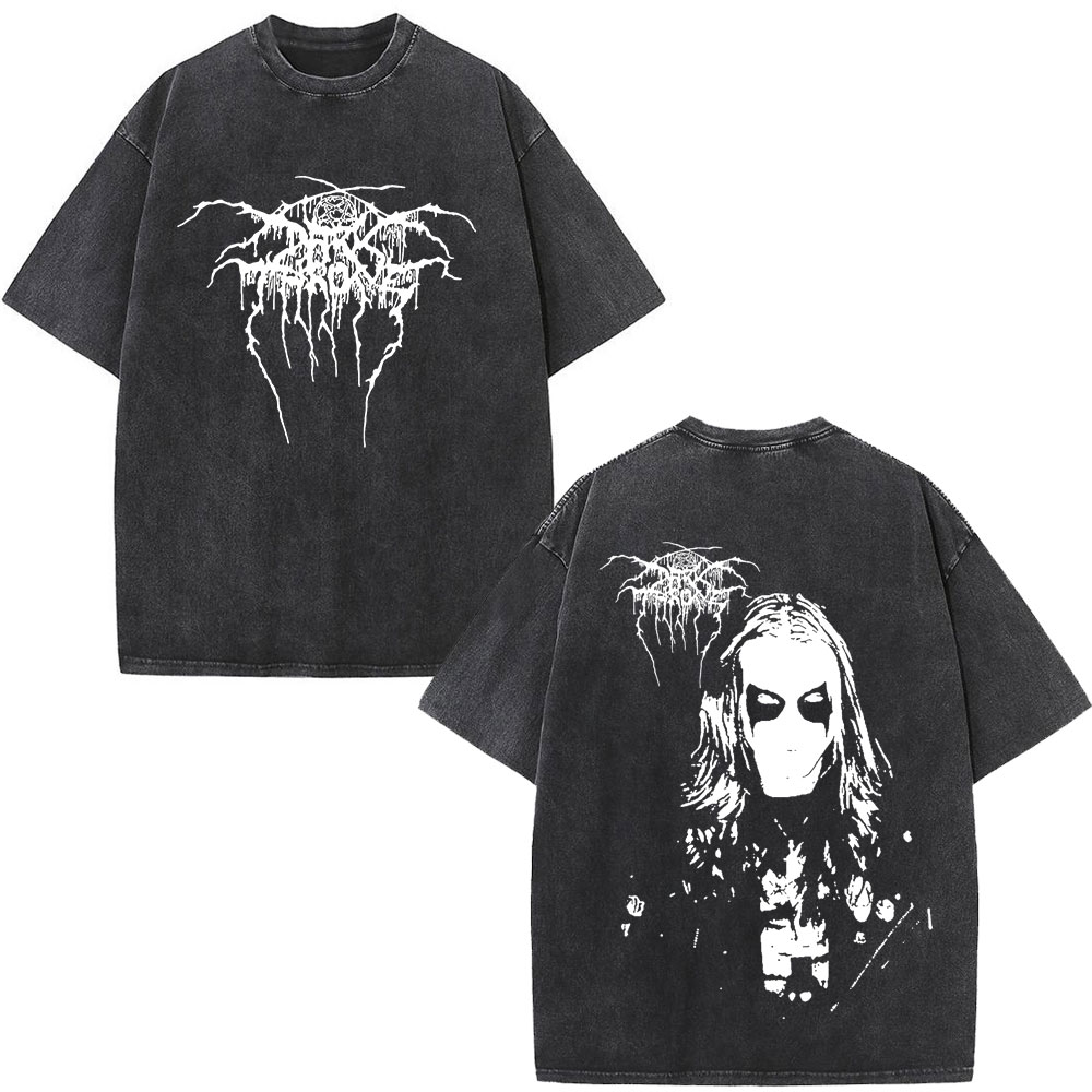 Crossfit Mayhem - Mayhem Darkthrone Vintage Lavato T-shirt Morte