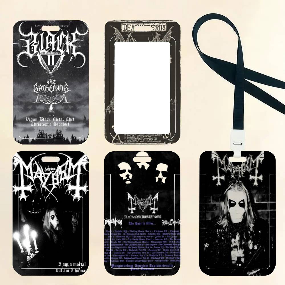 Crossfit Mayhem - Porta Badge in Metallo Nero M-Mayhem