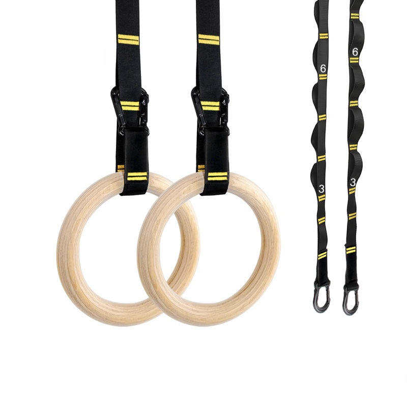 Gymnastic Ring Wood - Anelli da Ginnastica da 28mm e