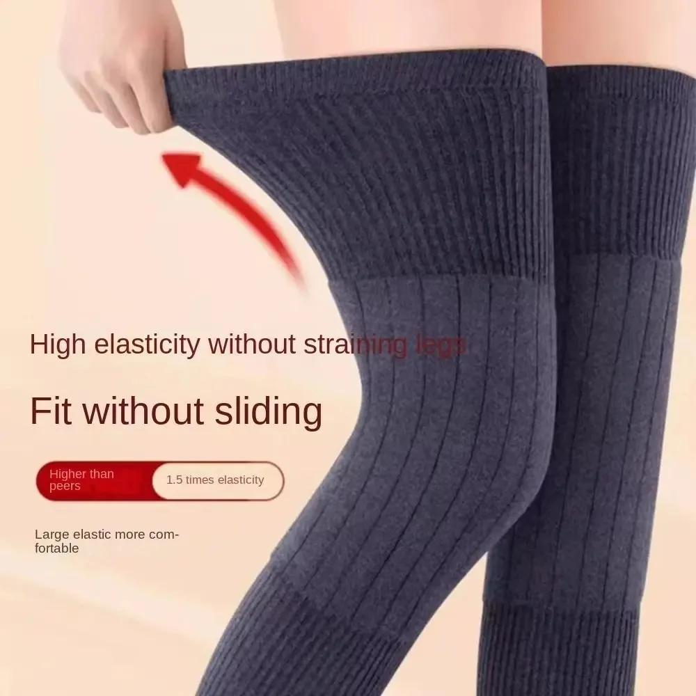 Knee Sleeve Pair - 1 paio di lana spessa e