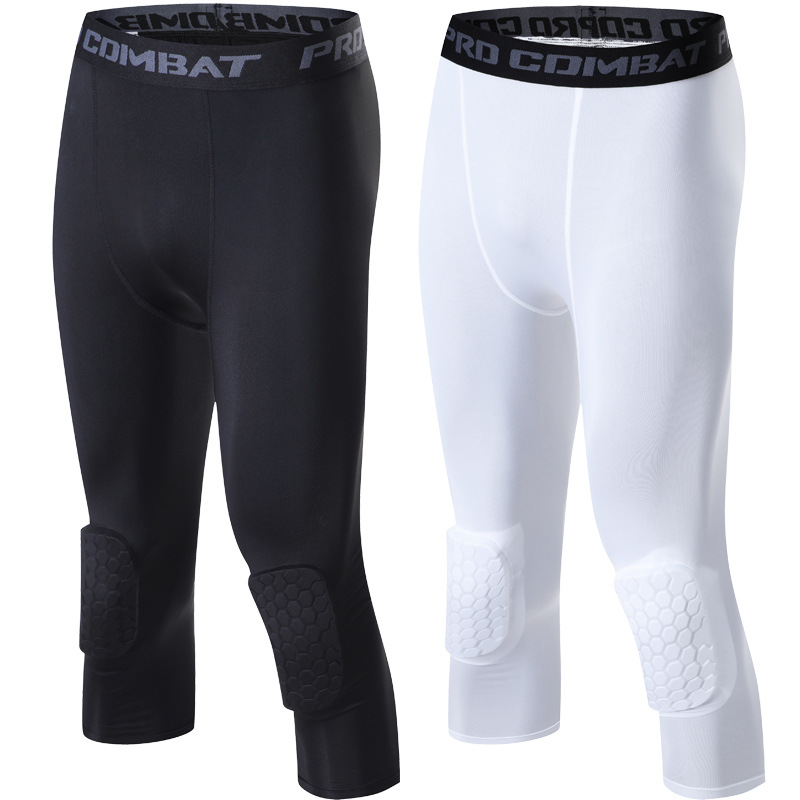 Crossfit Ga - Pantaloni corti sportivi a compressione da