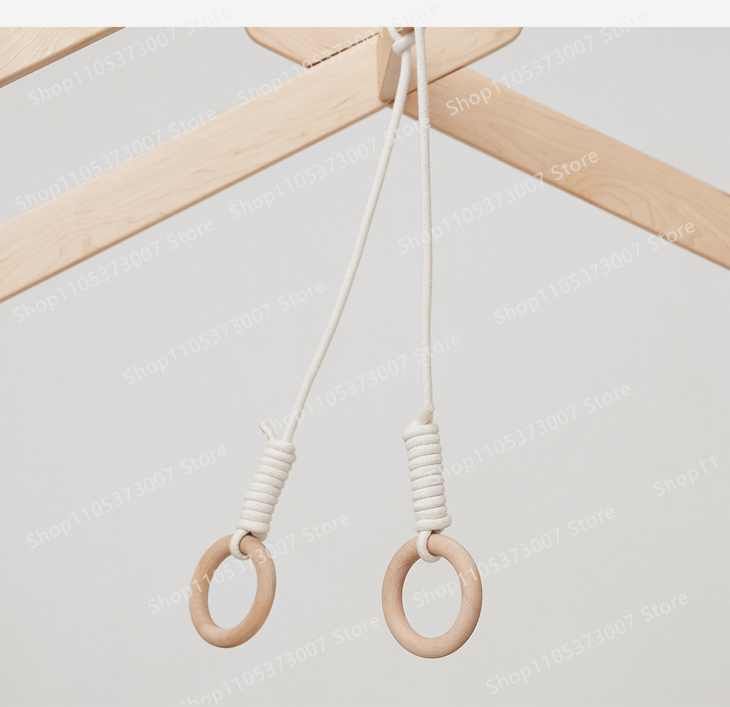 Anelli per appendere al letto, - Gymnastic Ring Wood recensione e prezzo
