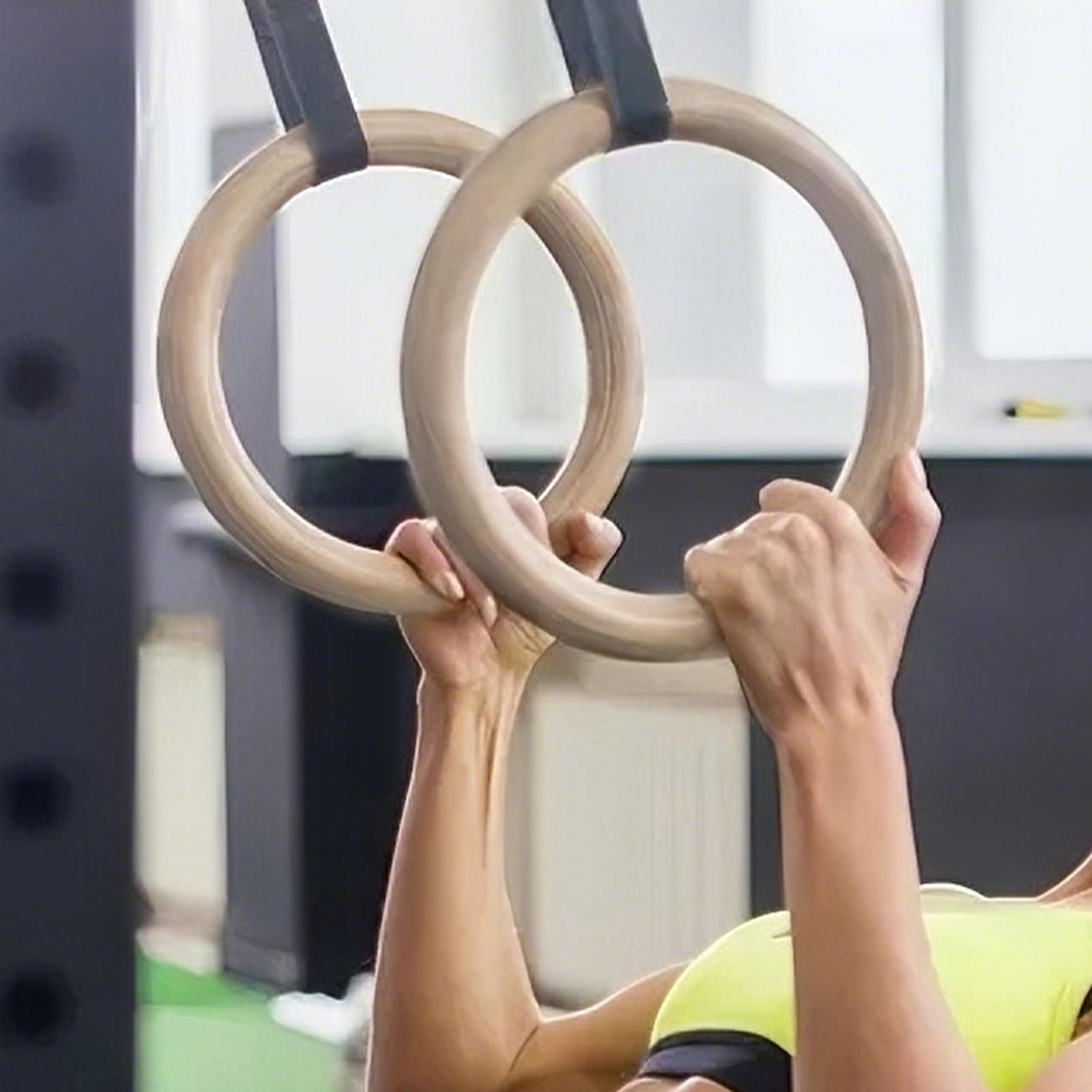 2 pezzi/paia anelli da ginnast - Gymnastic Ring Wood recensione e prezzo