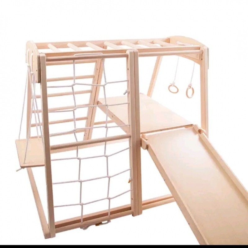 Parco giochi per interni Monte - Gymnastic Ring Wood recensione e prezzo