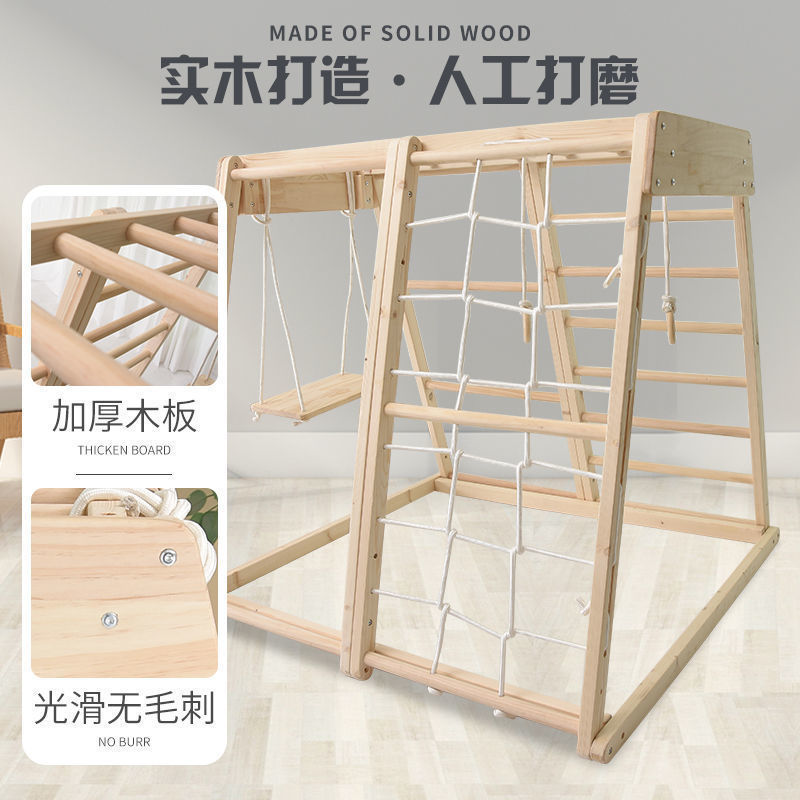 Parco giochi per interni Monte - Gymnastic Ring Wood recensione e prezzo