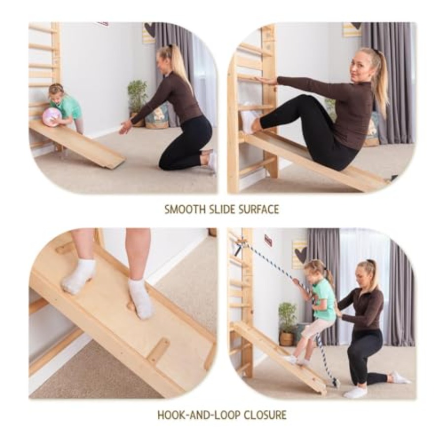 Spalliera svedese in legno mas - Gymnastic Ring Wood recensione e prezzo