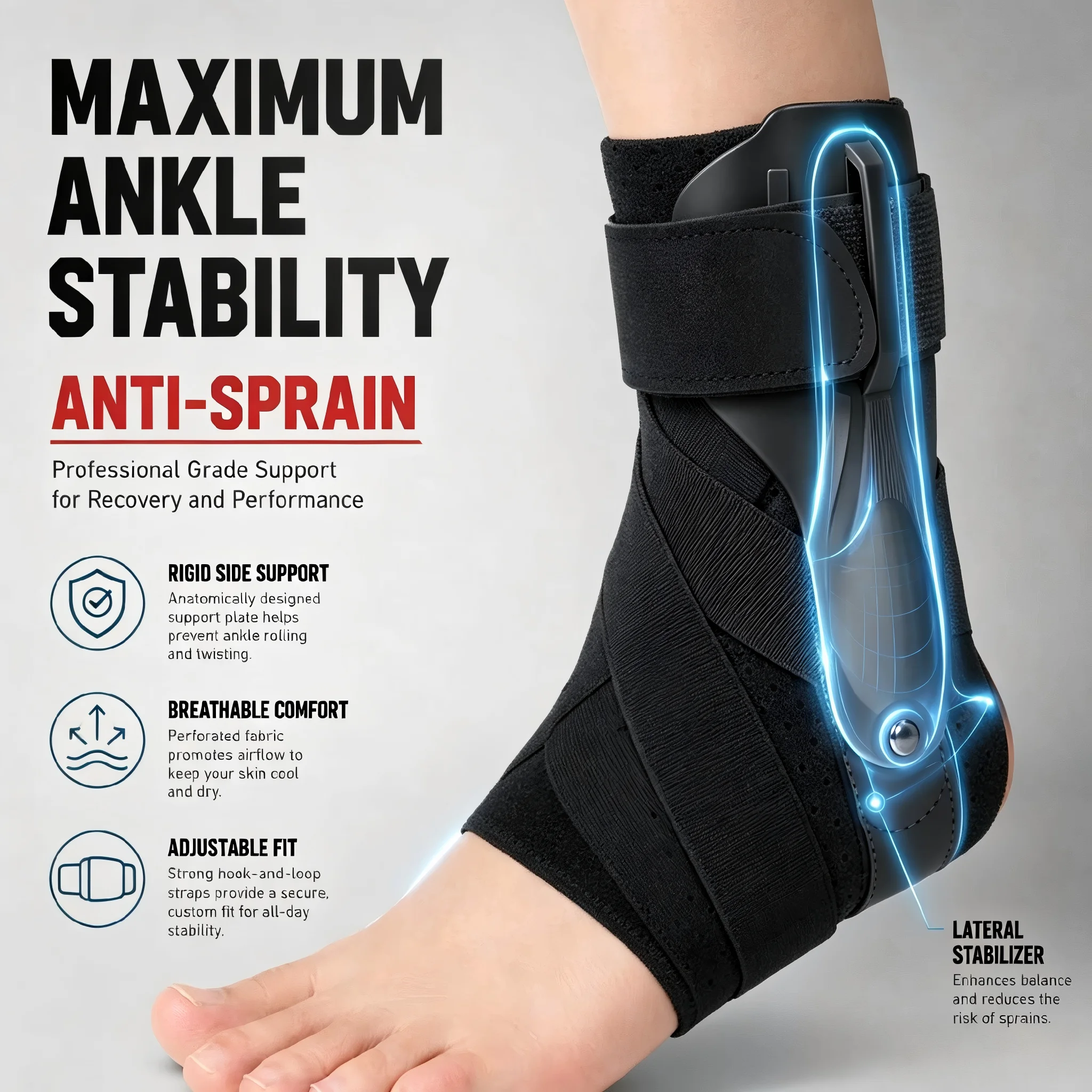 1/2 Pezzi Tutore Caviglia con  - Ankle Mobility Band recensione e prezzo