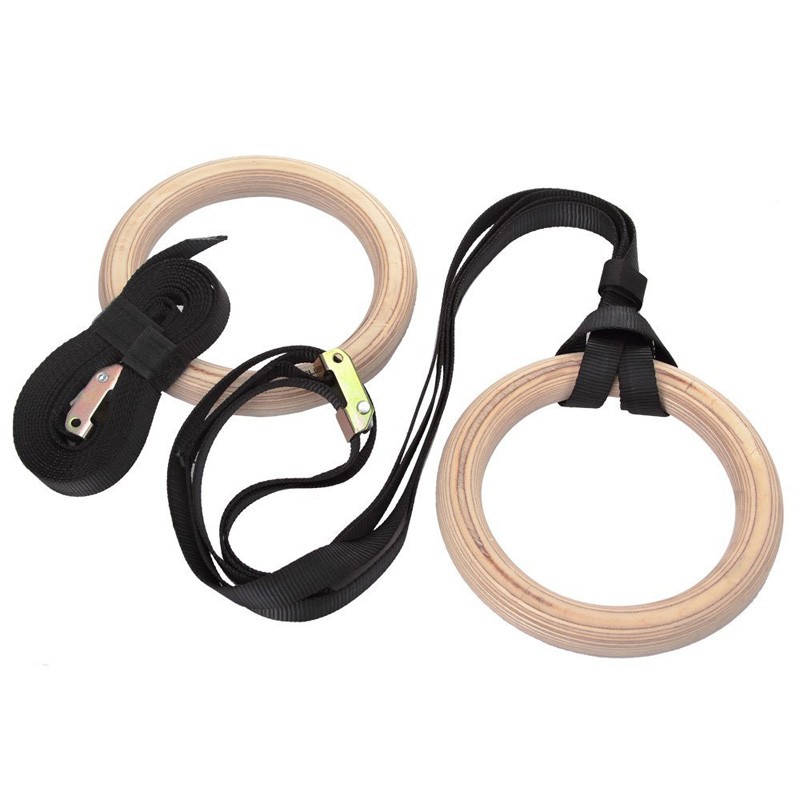 Anelli da ginnastica fitness c - Gymnastic Ring Wood recensione e prezzo