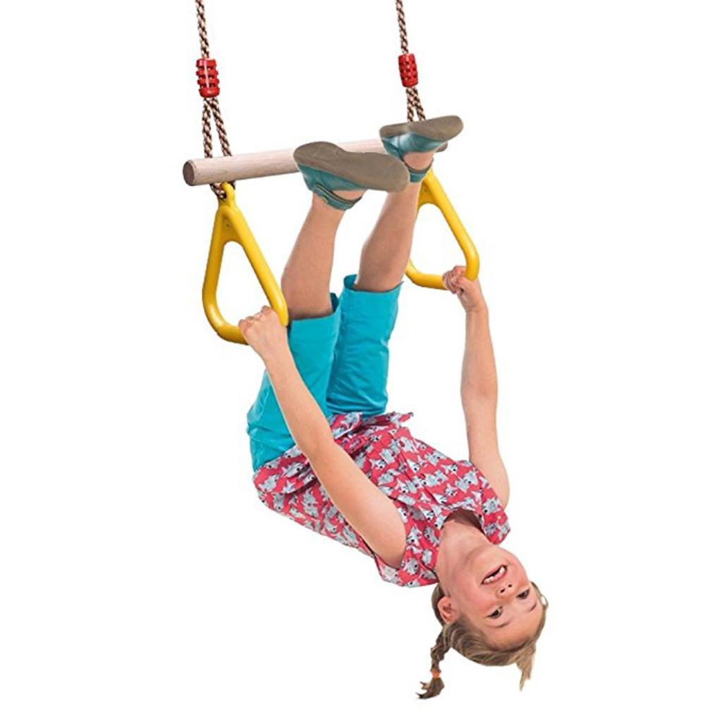 Set Altalene per Interni ed Es - Gymnastic Ring Wood recensione e prezzo