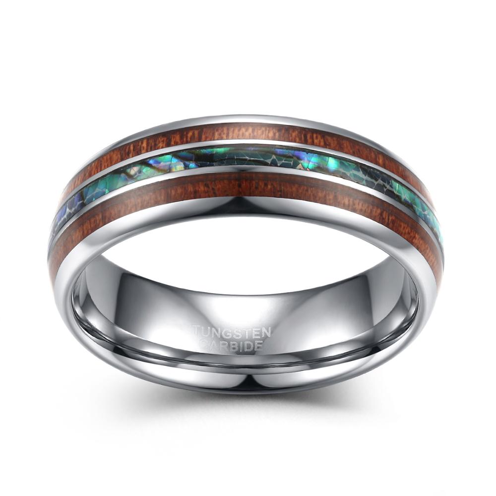 TIGRADE 8mm Carburo di Tungste - Gymnastic Ring Wood recensione e prezzo