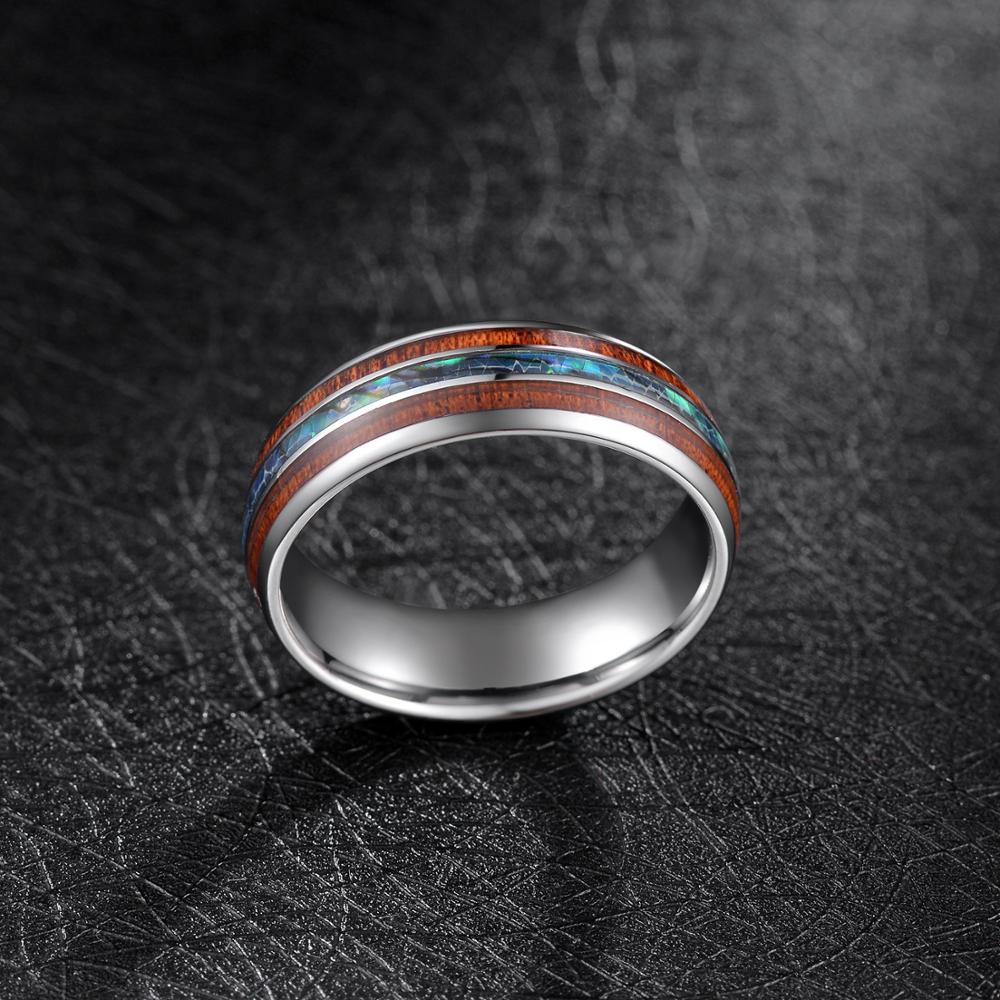 TIGRADE 8mm Carburo di Tungste - Gymnastic Ring Wood recensione e prezzo