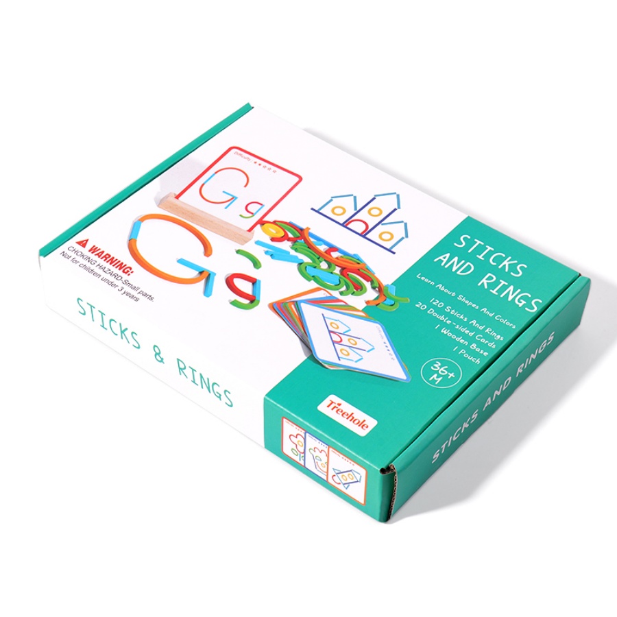 Giocattoli puzzle per l'educaz - Gymnastic Ring Wood recensione e prezzo