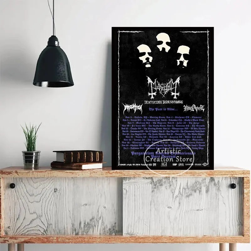 Mayhem poster scandinavo Metal - Crossfit Mayhem recensione e prezzo