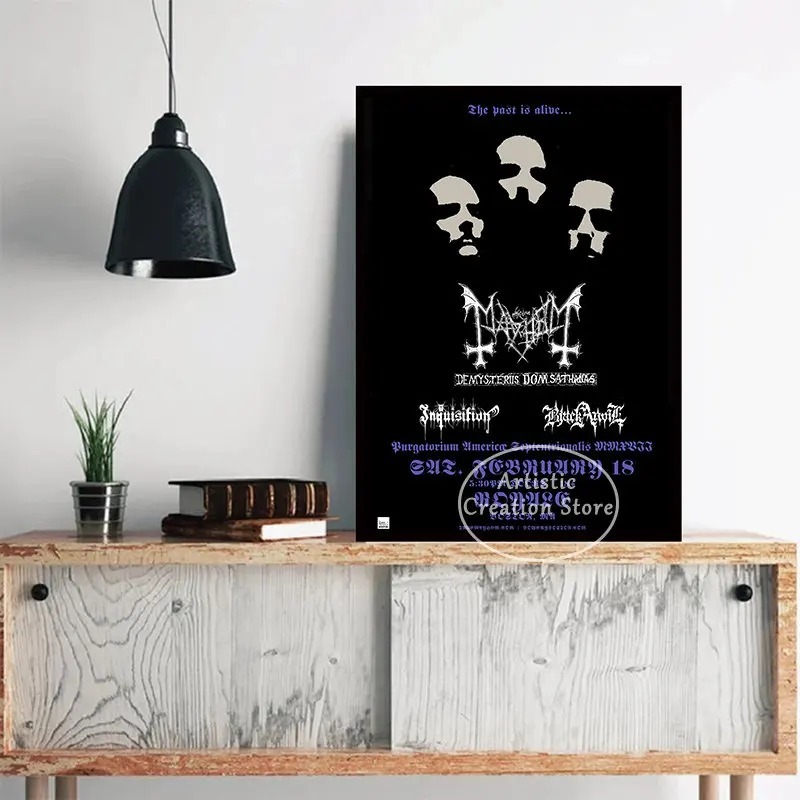 Mayhem poster scandinavo Metal - Crossfit Mayhem recensione e prezzo