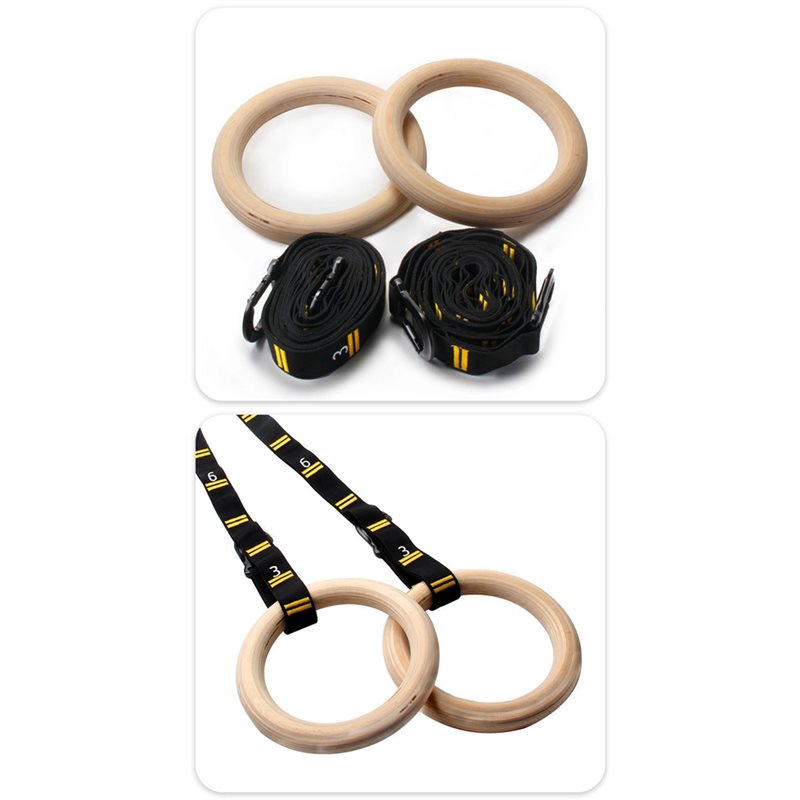 Anelli da Ginnastica in Legno  - Gymnastic Ring Wood recensione e prezzo