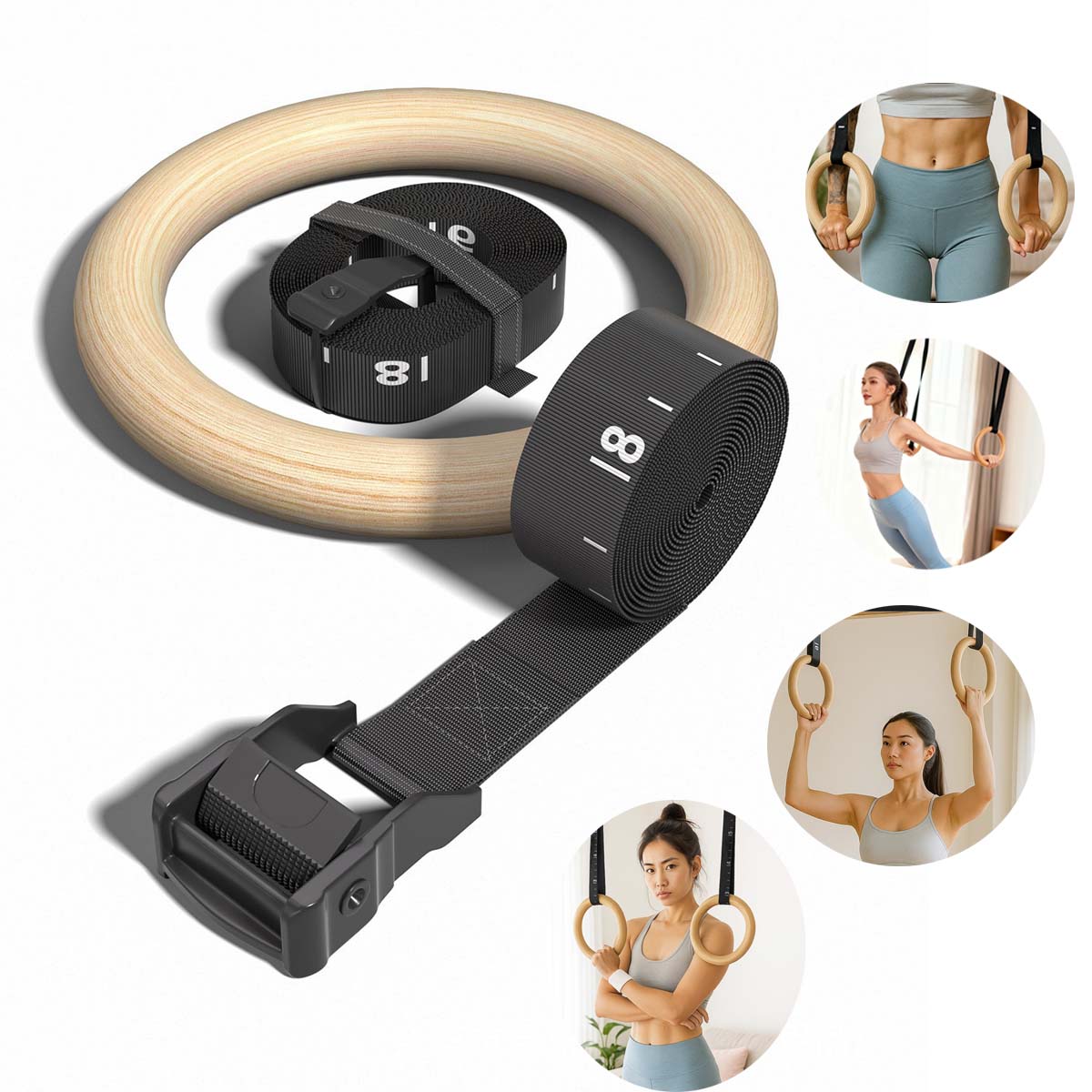 Anelli per ginnastica in legno - Gymnastic Ring Wood recensione e prezzo